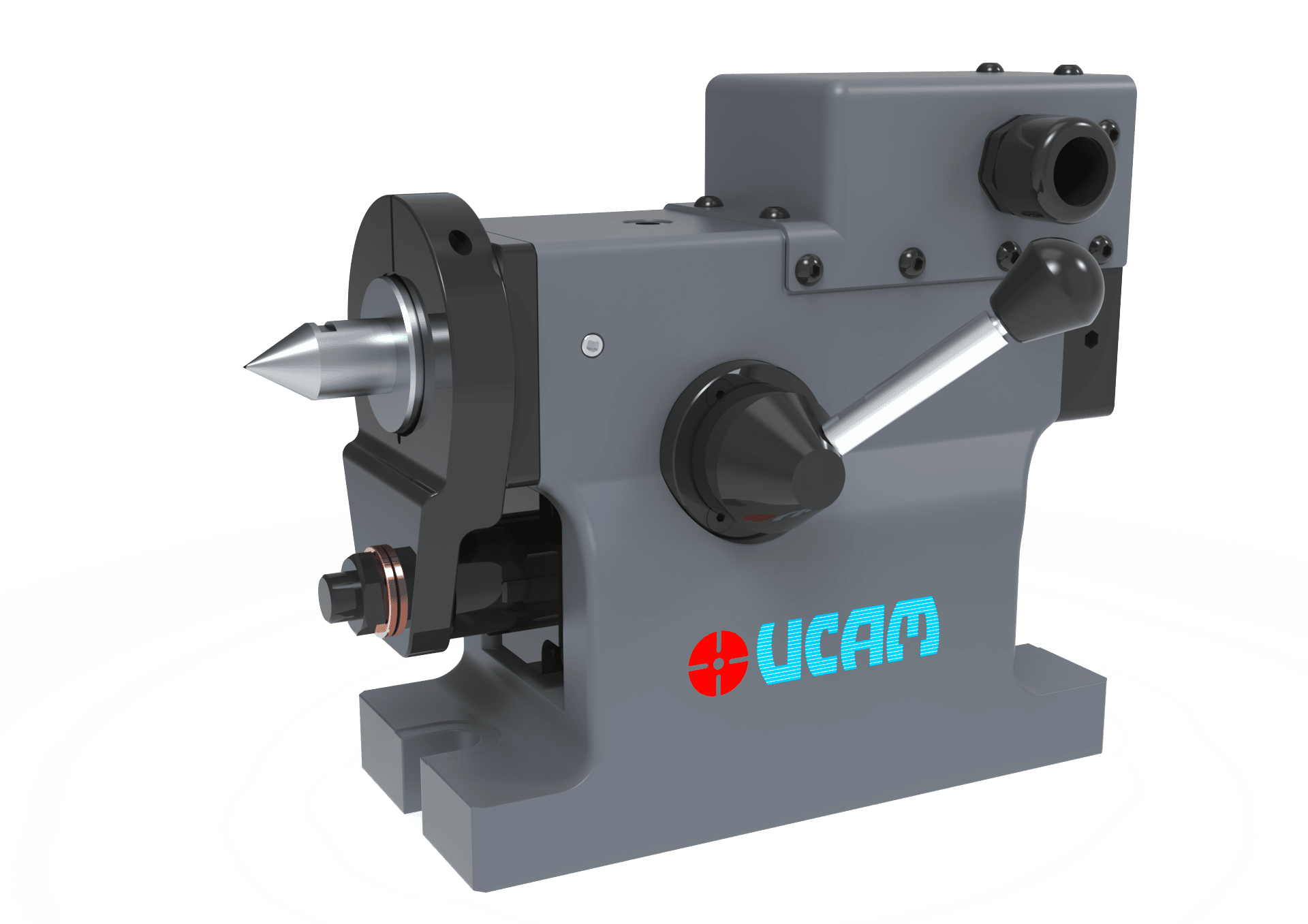 Pneumatic Tailstock with Feedback