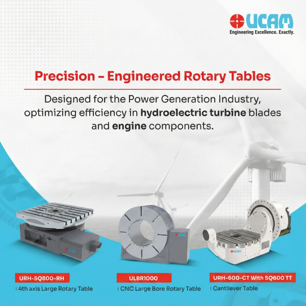 CNC Rotary Tables for Hydropower