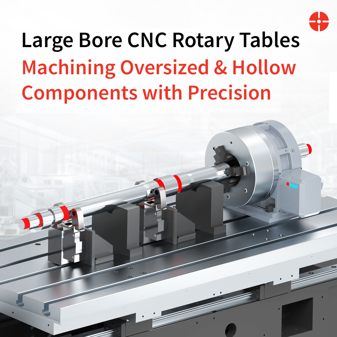 Large Bore CNC Rotary Tables: Machining Oversized & Hollow Components with Precision