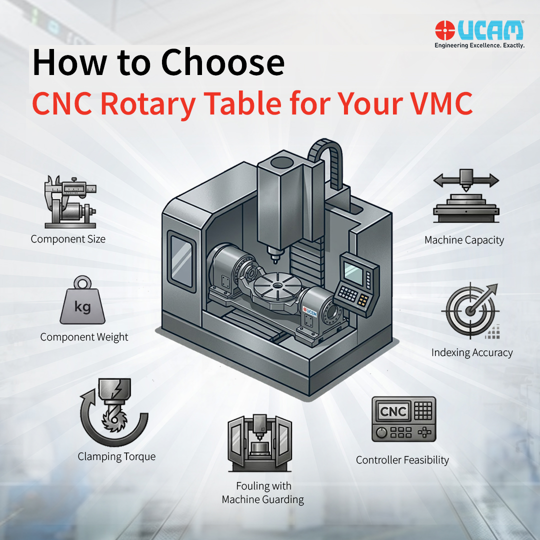 How to Choose a CNC Rotary Table for Your VMC: 7 Key Selection Factors