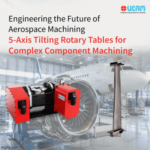 Why Aerospace Component Manufacturers Are Switching to 5-Axis Tilting Rotary Tables